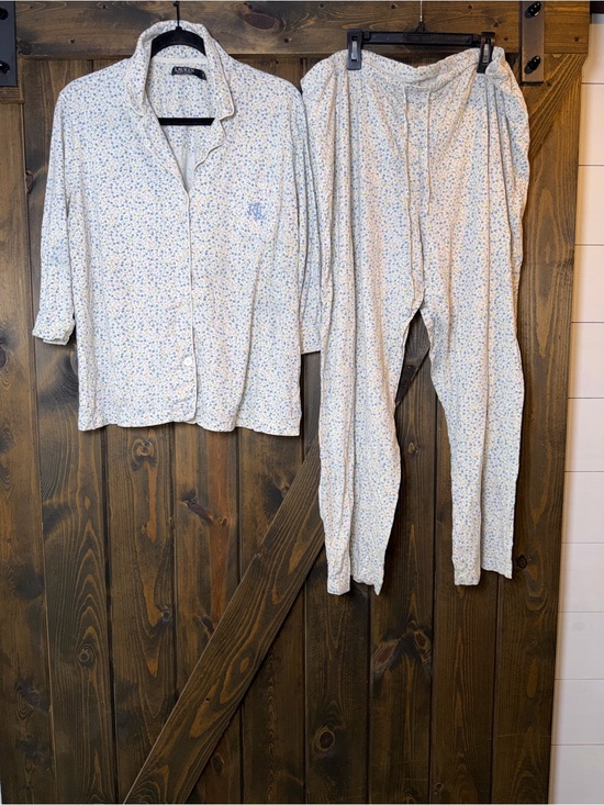 Lauren Ralph Lauren Other - Lauren Ralph Lauren Floral Pajama Set Top & Pant Cottagecore Preppy Sz XL